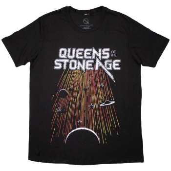 Marchandises Queens Of The Stone Age: Queens Of The Stone Age Unisex T-shirt: Meteor Shower (small) S