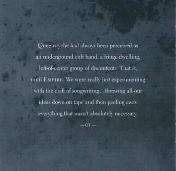CD Queensrÿche: Empire
