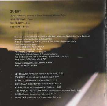 CD David Liebman: Re-Dial (Live In Hamburg)