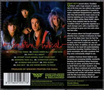 CD Quiet Riot: Condition Critical LTD