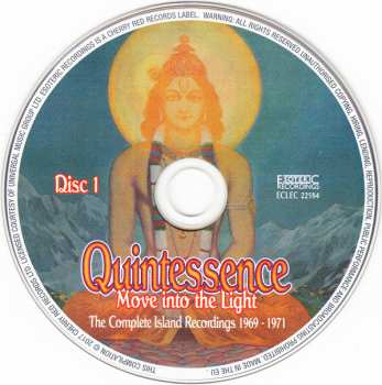 2CD Quintessence: Move Into The Light - The Complete Island Recordings 1969 - 1971