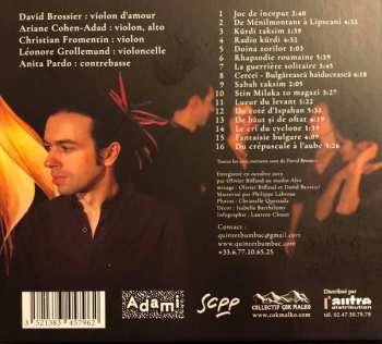 CD Quintet Bumbac: Miroirs