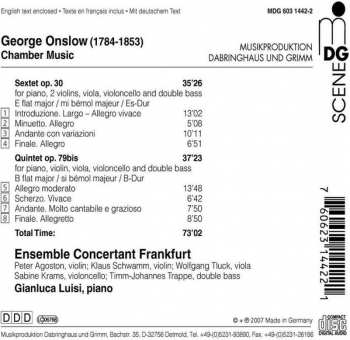 2CD Ensemble Frankfurt Concertant: Quintets & Piano Sextet