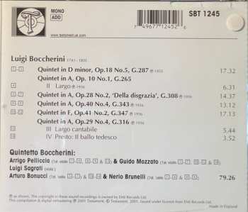 CD Luigi Boccherini: Quintets, Vol.3
