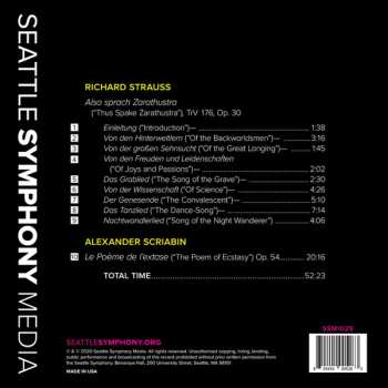 CD Richard Strauss: Also Sprach Zarathustra / The Poem Of Ecstasy
