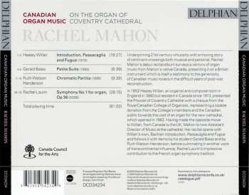 CD Rachel Mahon: Canadian Organ Music On The Organ Of Coventry Cathedral