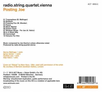 CD radio.string.quartet.vienna: Posting Joe - Celebrating Weather Report - live