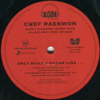 2LP Raekwon: Only Built 4 Cuban Linx...