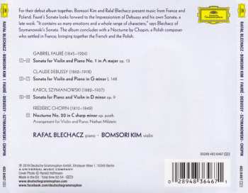 CD Frédéric Chopin: Fauré · Debussy · Szymanowski · Chopin