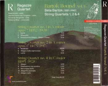 CD Béla Bartók: Bartók Bound (Vol. 1) (String Quartets 1, 2 & 4)