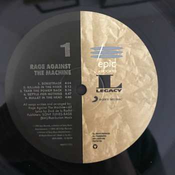 LP Rage Against The Machine: Rage Against The Machine