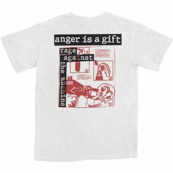 Marchandises Rage Against The Machine: Tričko Anger Is A Gift S