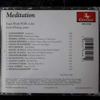 CD Ragin Wenk-Wolff: Meditation