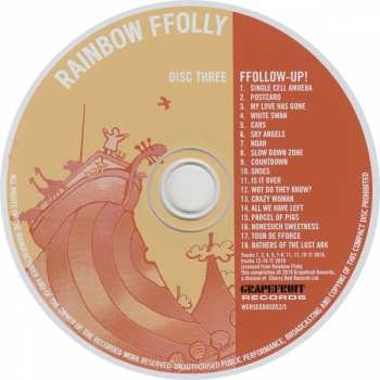 3CD/Coffret Rainbow Ffolly: Spectromorphic Iridescence – The Complete Ffolly