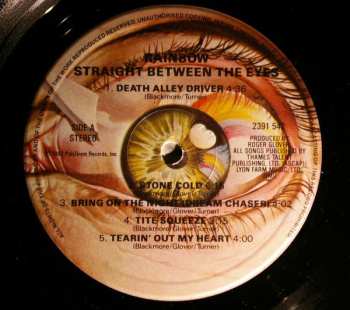 LP Rainbow: Straight Between The Eyes