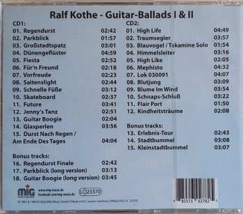 2CD Ralf Kothe: Guitar-Ballads I+II