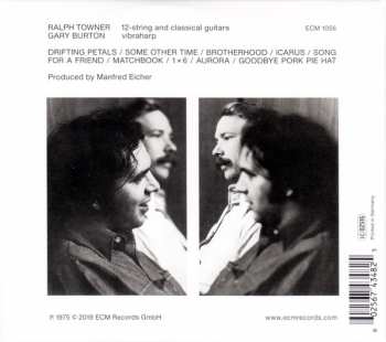 CD Gary Burton: Matchbook