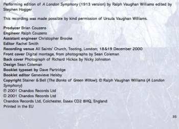 CD The London Symphony Orchestra: A London Symphony: The Original 1913 Version Of Symphony N°.2