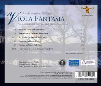 CD Ralph Vaughan Williams: Viola Fantasia