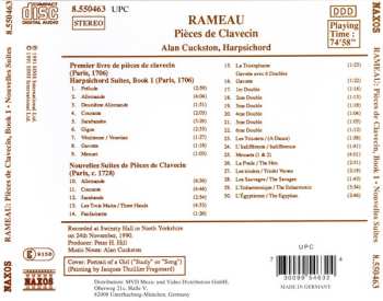 CD Jean-Philippe Rameau: Pièces de Clavecin - Book 1 - Nouvelles Suites
