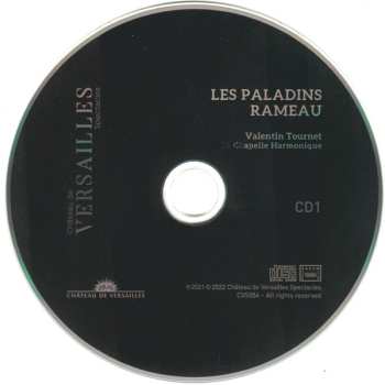 3CD Jean-Philippe Rameau: Les Paladins
