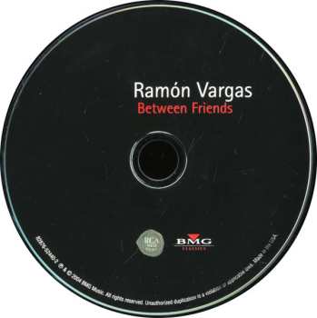 CD Ramón Vargas: Between Friends