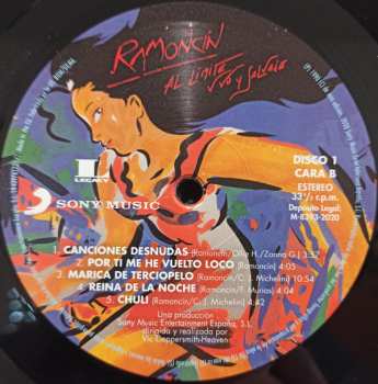 2LP Ramoncín: Al Límite, Vivo Y Salvaje