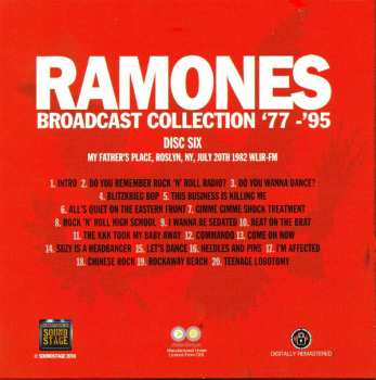 9CD/Coffret Ramones: Broadcast Collection '77-'95