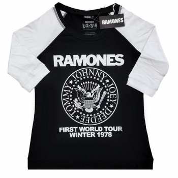 Merch Ramones: Femmes T-shirt First World Tour 1978 