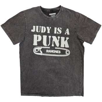 Merch Ramones: Stone Wash T-shirt Judy