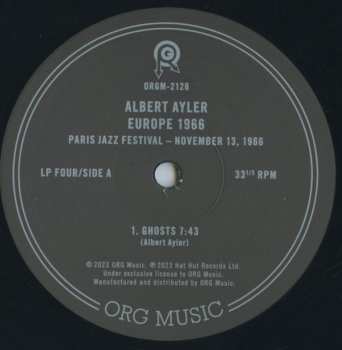 4LP/Coffret Ramones: Europe 1966 LTD