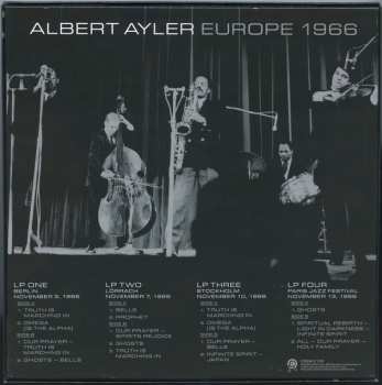 4LP/Coffret Ramones: Europe 1966 LTD