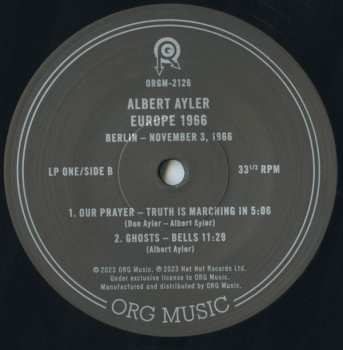 4LP/Coffret Ramones: Europe 1966 LTD