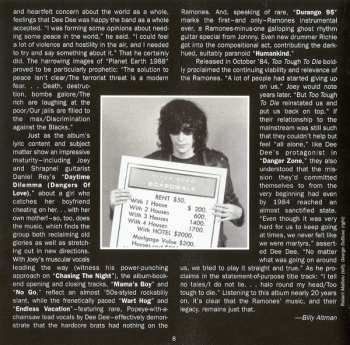 CD Ramones: Too Tough To Die = トゥー・タフ・トゥ・ダイ