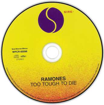 CD Ramones: Too Tough To Die