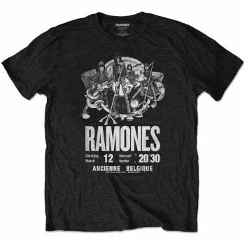 Merch Ramones: T-shirt Belgique 