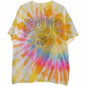 Merch Ramones: T-shirt Crest Psych