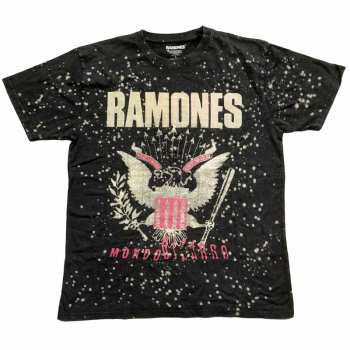 Marchandises Ramones: Ramones Unisex T-shirt: Eagle (wash Collection) (small) S
