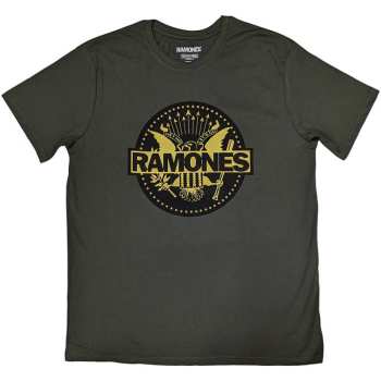 Merch Ramones: T-shirt Gold Seal