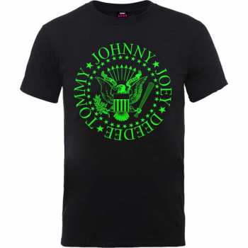 Merch Ramones: T-shirt Green Seal 