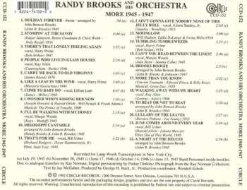 CD Randy Brooks and his orchestra: More 1945-1947