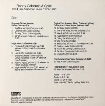 6CD/Coffret Spirit: The Euro-American Years 1979-1983