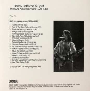 6CD/Coffret Spirit: The Euro-American Years 1979-1983