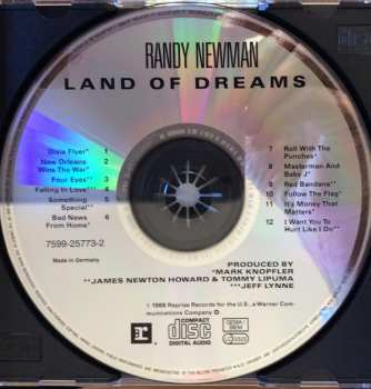 CD Randy Newman: Land Of Dreams