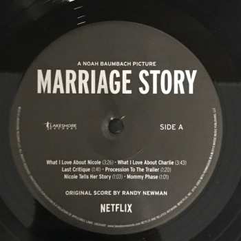 LP Randy Newman: Marriage Story (Original Score)