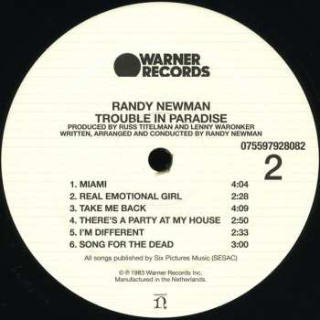 8LP/Coffret Randy Newman: Roll With The Punches (The Studio Albums 1979-2017)
