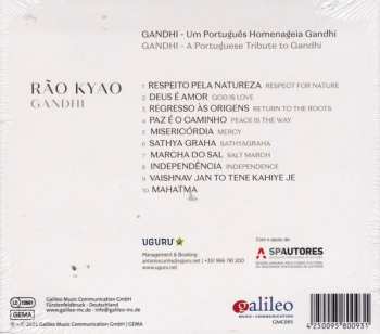 CD Rão Kyao: Gandhi - Um Português Homenageia Gandhi