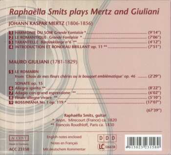 CD Raphaëlla Smits: Harmonie Du Soir: Raphaëlla Smits Plays Mertz And Giuliani