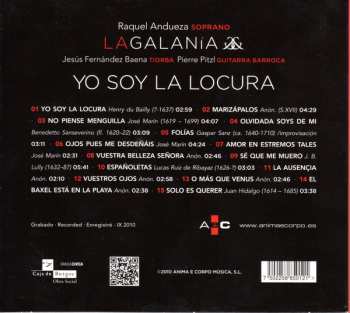 CD Raquel Andueza: Yo Soy La Locura