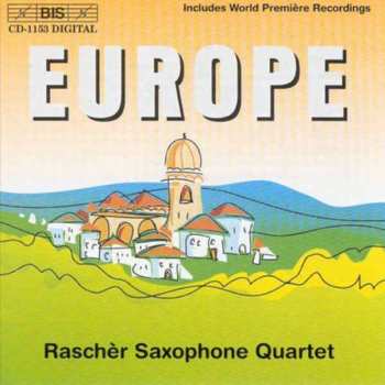 CD Rascher Saxophone Quartet: Europe